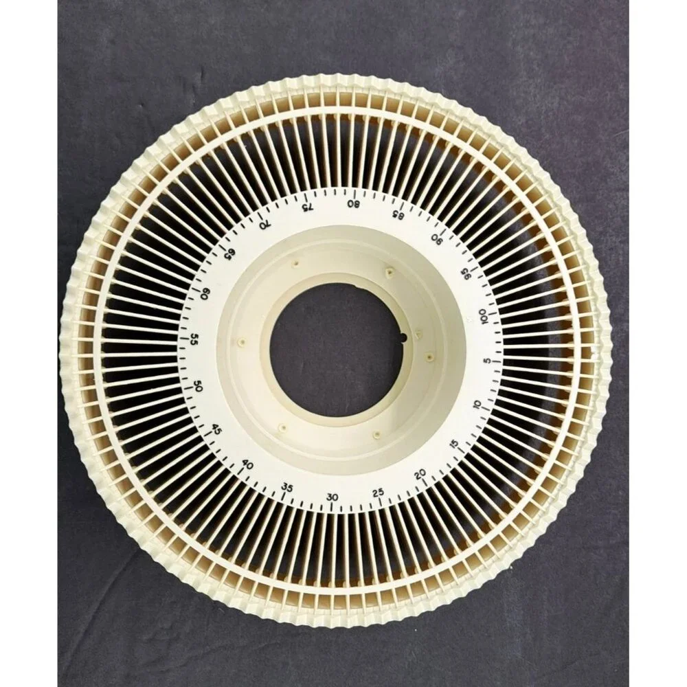 Vintage Rotary S-100 Slide Tray White Holds 100 Sawyer's GAF Minolta Nikon Sears - Picture 4 of 7